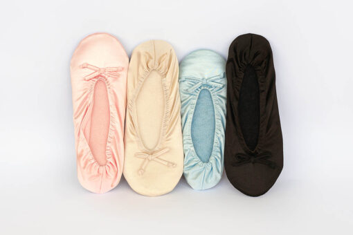 Satin padded foldable slipper - Image 13
